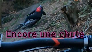 Rando VTT Encore une chute un peu de casse sur le vélo et quelques coups bleus [upl. by Sansone313]