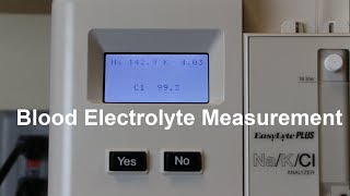 Blood Electrolyte Measurement [upl. by Ahsitahs]