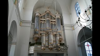 Een vaste burcht is onze God  Bätz orgel Gorinchem [upl. by Yanad]