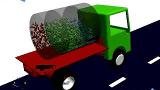 SIMPACK Multibody Simulation MBS  Automotive  Water Sloshing Tank [upl. by Sokil]