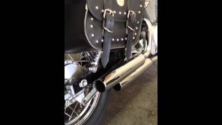 2005 Yamaha Virago XV250 Exhaust Mod  Part 1 [upl. by Angelica]