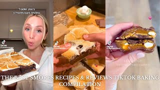 The BEST S’mores Recipes amp Foody Finds 🍫🤍  Aesthetic Baking TikTok Compilations [upl. by Yekcaj]