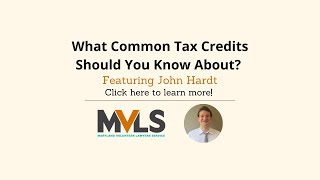 What Common Tax Credits Should You Know About [upl. by Lime499]