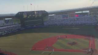 ZOZOマリンスタジアム ロッテ、阪神 あと1人  ZOZO Marine Stadium Tigers at Marines 2406 [upl. by Edsel]