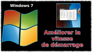 Tuto Windows 7  Améliorer la vitesse de démarrage [upl. by Amrak]