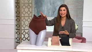 Shapermint Essentials HighWaisted Shaping Panty on QVC [upl. by Enelam]