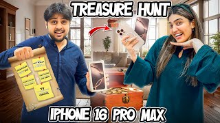 IPHONE 16 PRO MAX SURPRISE FROM AREEB ♥️  Treasure Hunt Challenge 😍Susral Walon Ny Treat Mang Li 😂 [upl. by Laikeze]