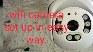 How to set up V380 wifi camera camera wificamera v380pro [upl. by Nylarej620]