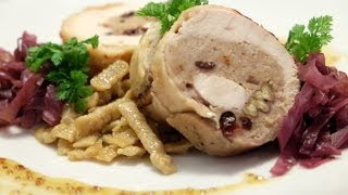 How to make Chicken Ballotine with Rafael Zielinski [upl. by Lilhak]