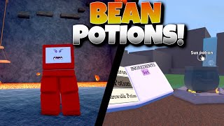 I MADE SOME CRAZY BEAN POTIONS Wacky Wizards Roblox [upl. by Vada]