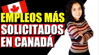 LISTA de Profesiones con más demanda en Canadá [upl. by Leland]