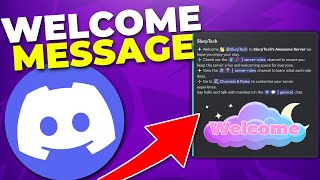 How to Make an Aesthetic Discord Welcome Message with Carl Bot [upl. by Mencher100]