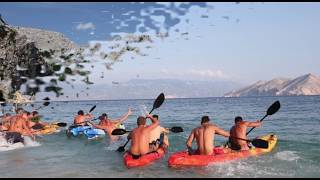 Banculuka naturist beach Baska Krk Croatia [upl. by Mindy]