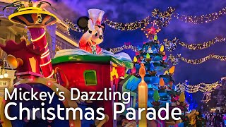 4K Mickey’s Dazzling Christmas Parade 2023  Disneyland Paris [upl. by Ahsinawt67]