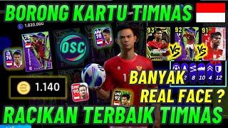 BANYAK REAL FACE TIMNAS  BORONG amp RACIKAN TERBAIK PEMAIN TIMNAS INDONESIA DI EFOOTBALL 2024 MOBILE [upl. by Bathilda143]