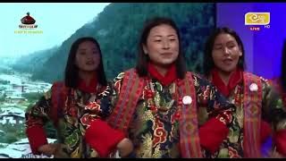 Nge Kezang Choden dance by Lhayue Lugar✨ [upl. by Kurys708]