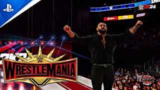 FULL MATCH — Batista vs Triple H  Ambulance Match  Bad Blood wwe  WWE2K24  WrestleMania [upl. by Narih586]