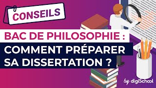 Bac de philosophie  comment préparer sa dissertation [upl. by Elletse690]