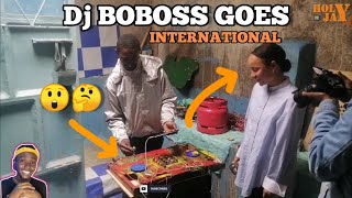 Dj BOBOSS Exited as ADIDAS Designer WALES BONNER VISITS Him from LONDON [upl. by Irotal]