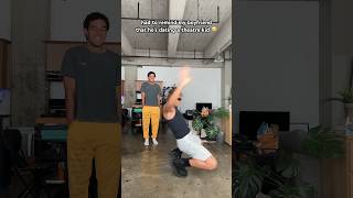 PLEASE watch his reaction 😭 markaoki sheadurazzo funny dance musicaltheatre [upl. by Jerome342]