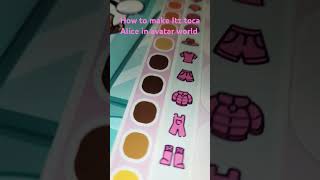 How to make itz toca Alice in avatar world [upl. by Buiron]