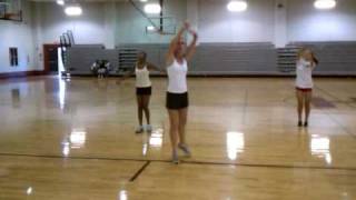 HHS Majorette Routine to Malaguena [upl. by Sirhc]