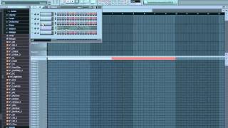Fl Studio 10 Piano пианино  Kick простой урок раскладка пиано [upl. by Aropizt]