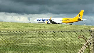 Short ish review on Aurigny Guernseys airline from Guernsey to London City [upl. by Angell470]