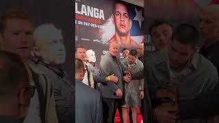 Canelo and Berlanga Taunting caneloalvarez [upl. by Jd309]