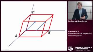 Crystallographic Directions Texas AampM Intro to Materials [upl. by Lavona]