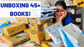 HUGE unboxinghaul of 45 books from the Flipkart sale  Part 1  Libro Review [upl. by Euginom]