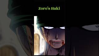 Zoro’s Haki 1st Appearance anime onepiece zoro zoroedit [upl. by Ayekin]