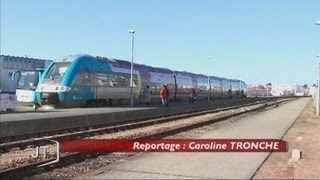 La ligne Nantes SaintGilles toujours perturbée [upl. by Terzas723]