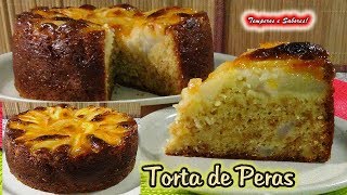 TORTA DE PERAS increíble deliciosa y muy fácil [upl. by Jeanelle]