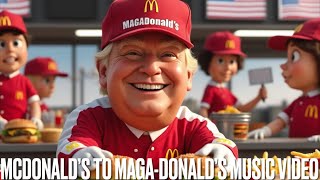 McDonald’s to MAGADonald’s Music Video w Lyrics [upl. by Odnam]