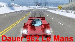 NFS Road Challenge  Dauer 962 Le Mans  60 fps Video [upl. by Llekcm]