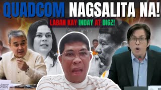 QUADCOM NAGSALITA NA LABAN KAY INDAY AT DIGZ [upl. by Goober997]