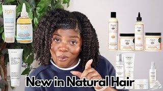 New in Natural Hair  Natures Little Secret Olaplex Donnas Recipe amp More [upl. by Gunner]