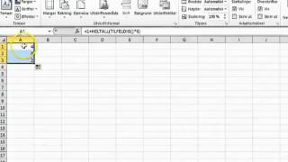 Terningkast simulering med Excel [upl. by Carboni]