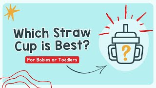 Which straw cup is best for baby or toddler [upl. by Jock534]