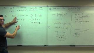 Calculus 1 Lecture 01 Lines Angle of Inclination and the Distance Formula [upl. by Nuris]