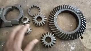 Differential mechanism in Malayalam repair and refitting [upl. by Nnylrefinnej]