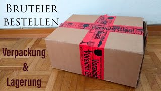 Bruteier Verpackung Lagerung amp Versand [upl. by Kisung]