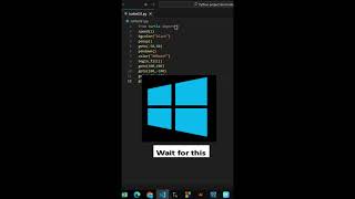 Windows logo graphics using python turtle  Awesome python turtle graphics pythonturtle shorts [upl. by Paapanen]