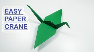 How To Make a Paper Crane  Origami Crane Step by Step  Easy [upl. by Sullivan]