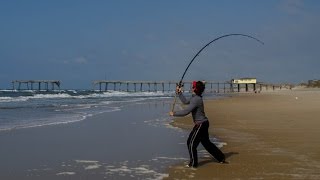 What to EXPECT Surf Fishing at NC Outer BanksCatching Everything [upl. by Sonja]