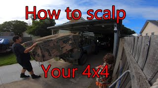 Canvas replacement  4x4 Perentie GS [upl. by Eliathas]