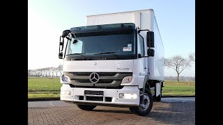 Kleyn Trucks  MERCEDESBENZ ATEGO 1524 2014 305614 km [upl. by Ahtar111]