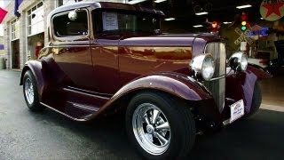 1932 Ford Street Rod 302 V8 FiveSpeed Threewindow Coupe [upl. by Marcie]