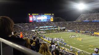 Lets Go Mountaineers Chant 2023  WVU vs BYU Football [upl. by Eiser]